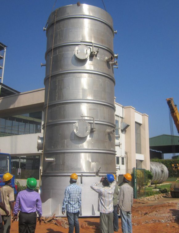 bio diesel distillation column